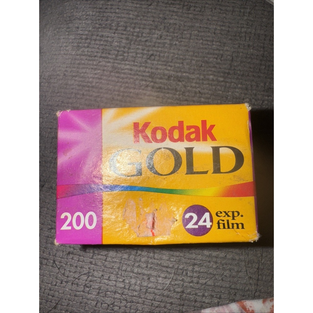 NOS Kodak Gold 200‎ Speed 35MM Film Color Print 24 Exposure Expired  8/04